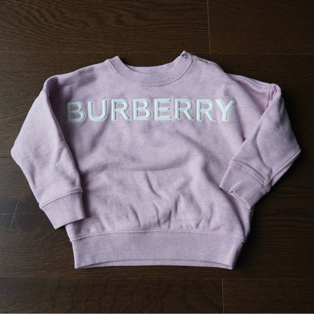 Burberry Pink Kids Sweatshirt